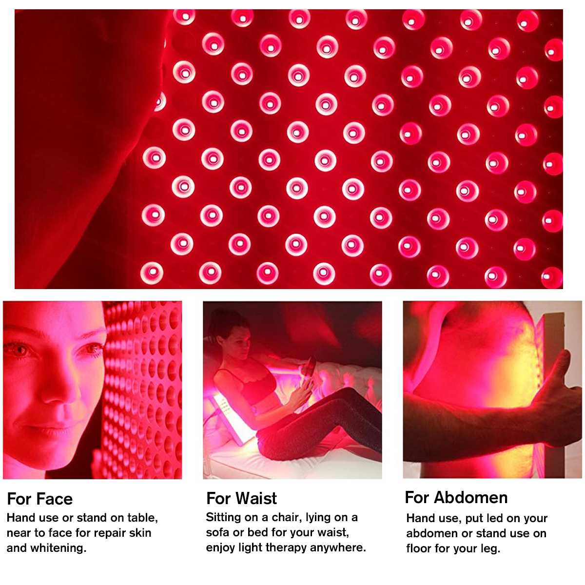 Sonaris Red Light Therapy Panel — Cellular Recovery & Glow