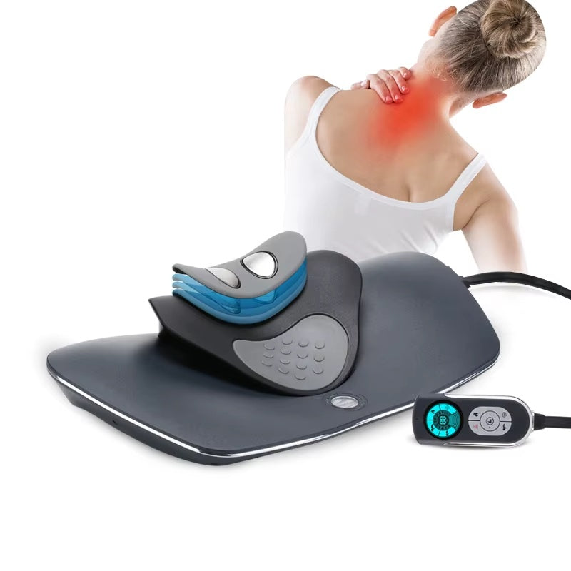 Electric Heat Therapy Cervical Massager Traction Machine