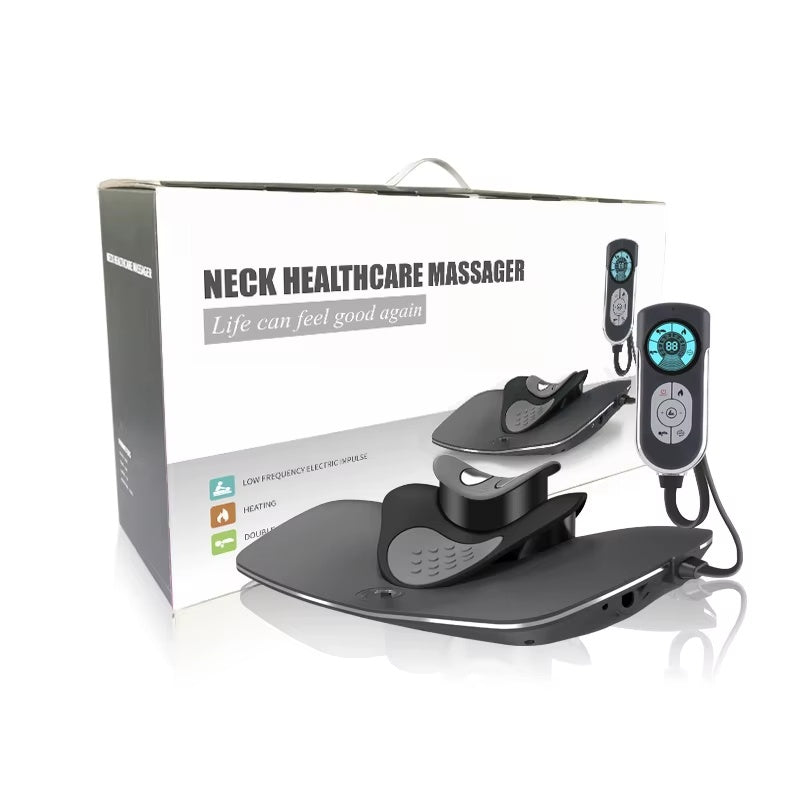 Electric Heat Therapy Cervical Massager Traction Machine