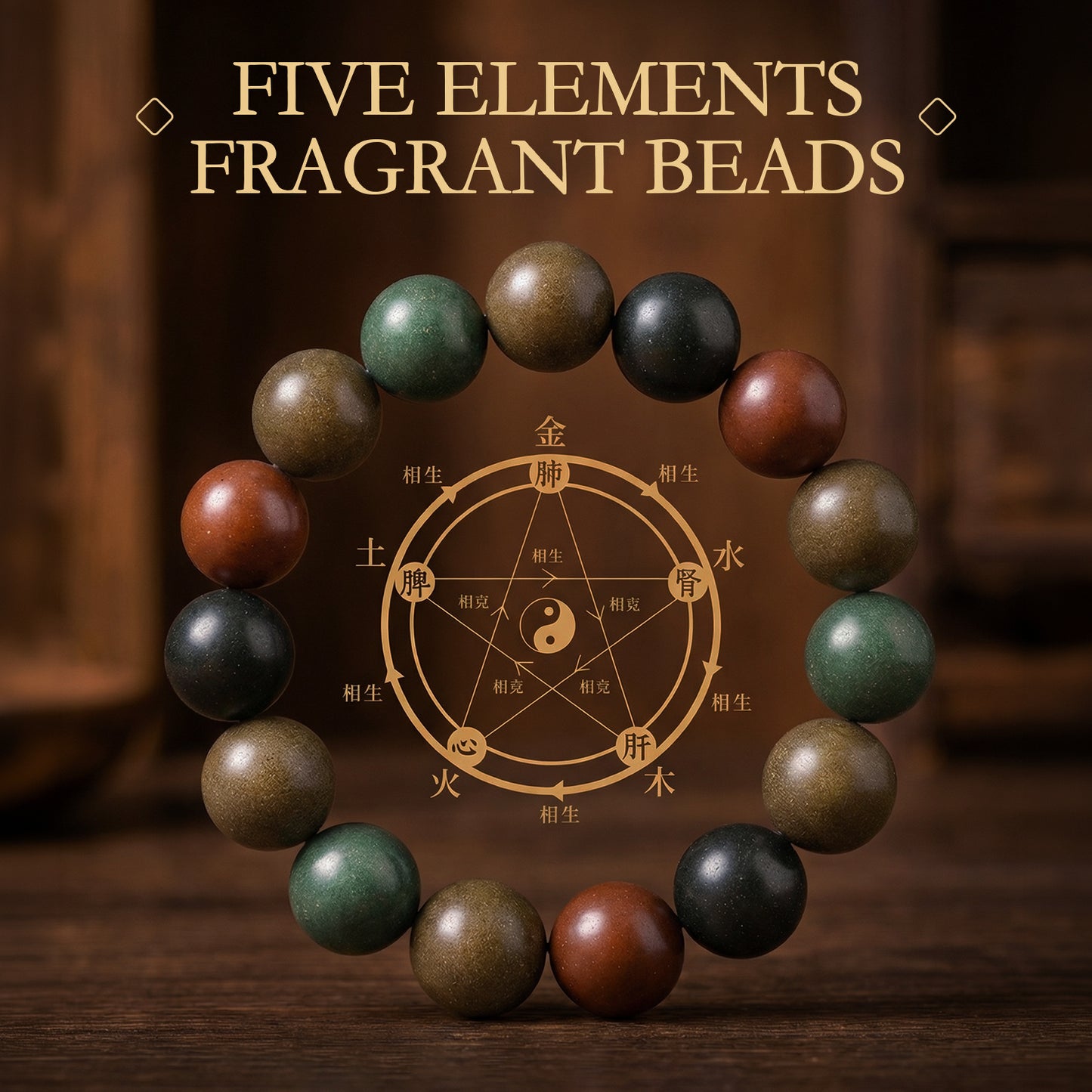 Sonaris Botanical Scented Bracelet — Five Elements Collection