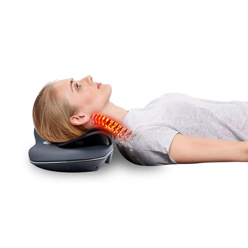 Electric Heat Therapy Cervical Massager Traction Machine